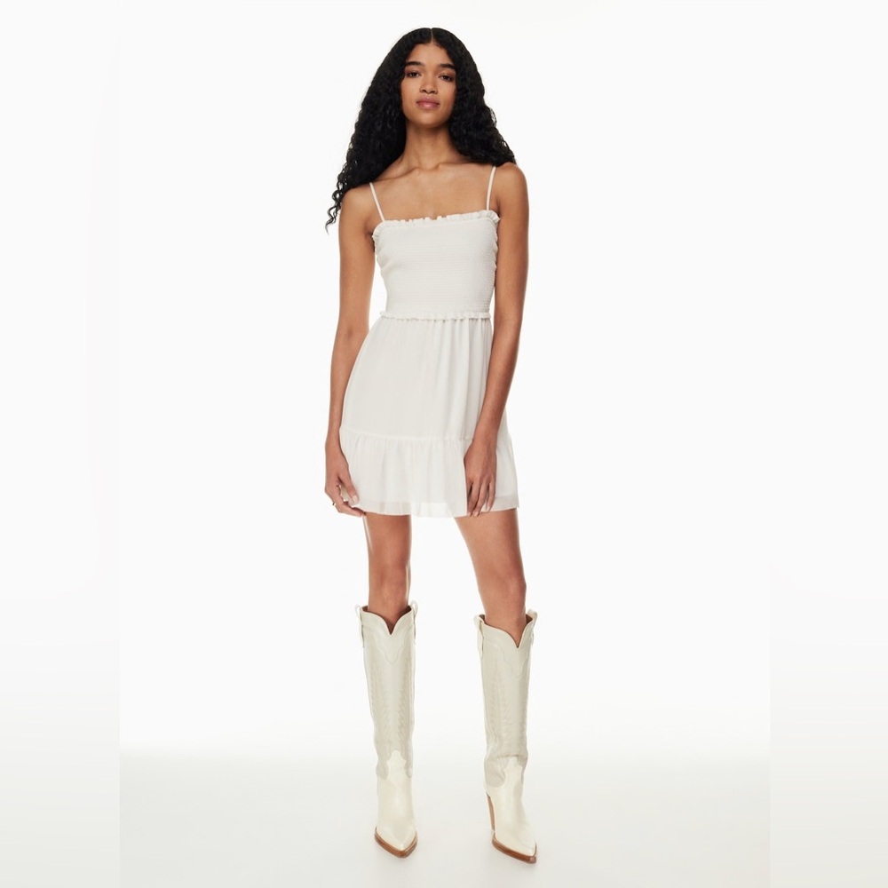 Aritzia Wilfred Tempest Sleeveless Mini Dress